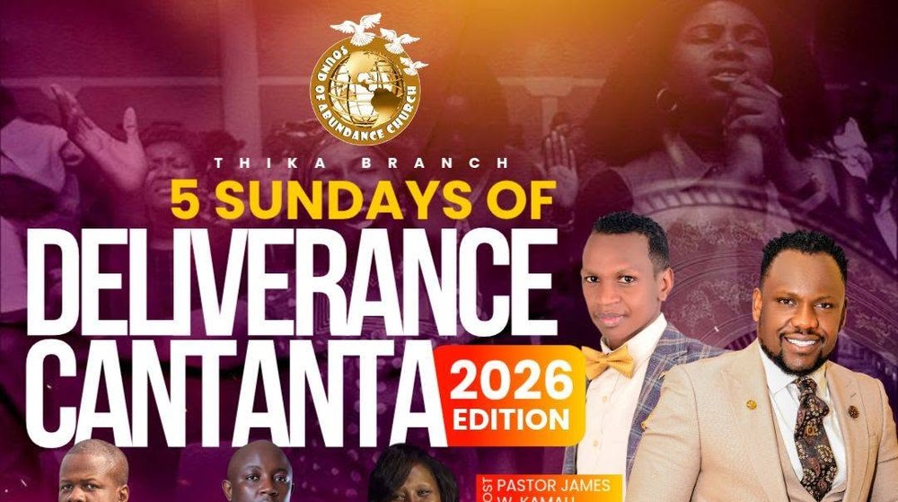Sound of Abundance Church Thika branch, with Pastor James W. Kamau and Rev B. Akama